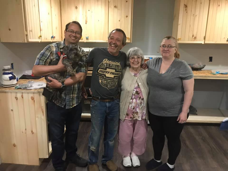 Christopher, Roy, Janet, and Brenda